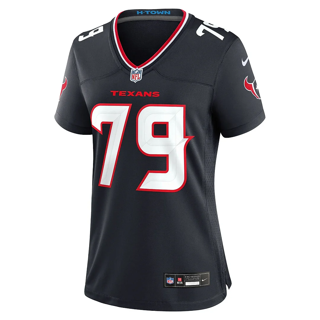 Zennovawear Aireontae Ersery Houston Texans Women's Team Game Jersey - Navy