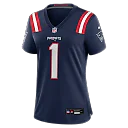 Zennovawear A.J. Brown New England Patriots Women's Game Jersey - Navy