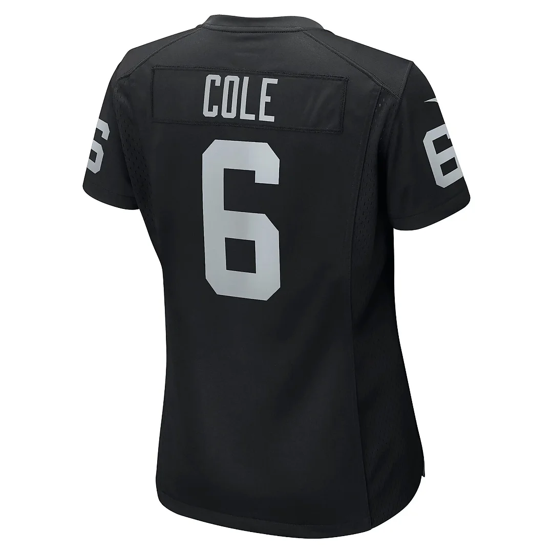 Zennovawear AJ Cole Las Vegas Raiders Women's Game Jersey - Black