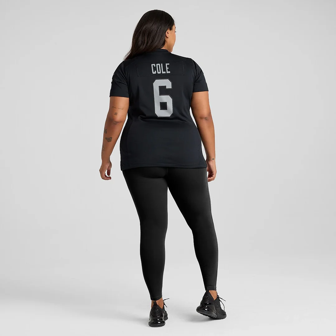 Zennovawear AJ Cole Las Vegas Raiders Women's Game Jersey - Black