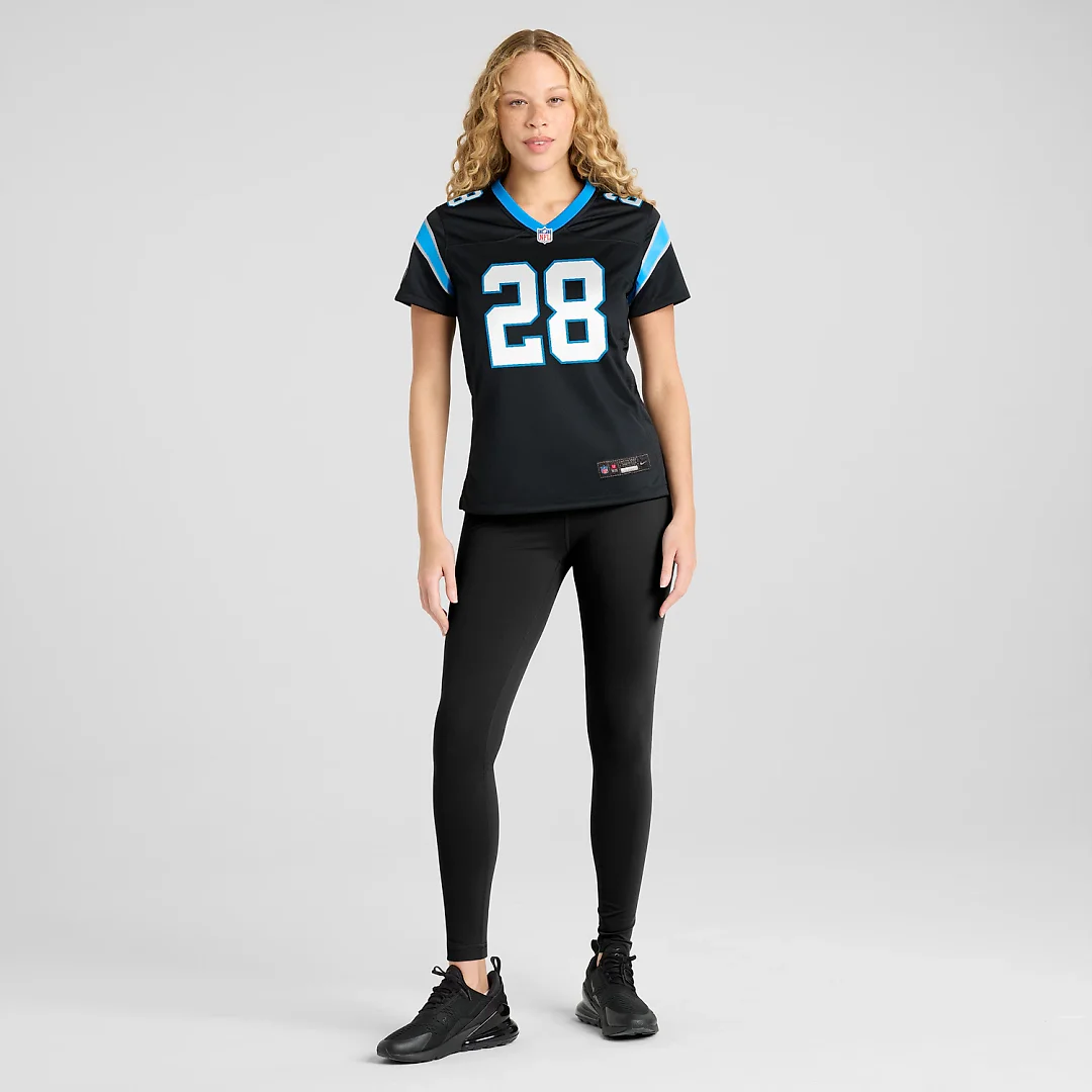 Zennovawear AJ Dillon Carolina Panthers Women's Team Game Jersey - Black