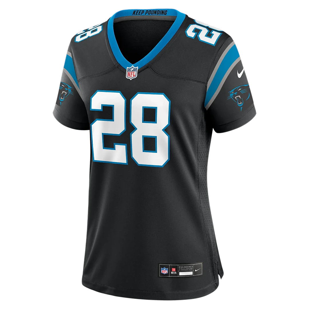 Zennovawear AJ Dillon Carolina Panthers Women's Team Game Jersey - Black