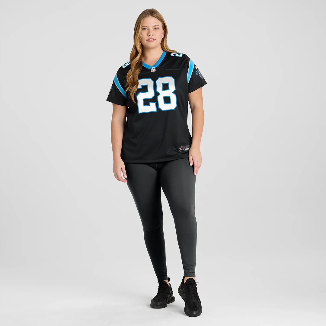 Zennovawear AJ Dillon Carolina Panthers Women's Team Game Jersey - Black