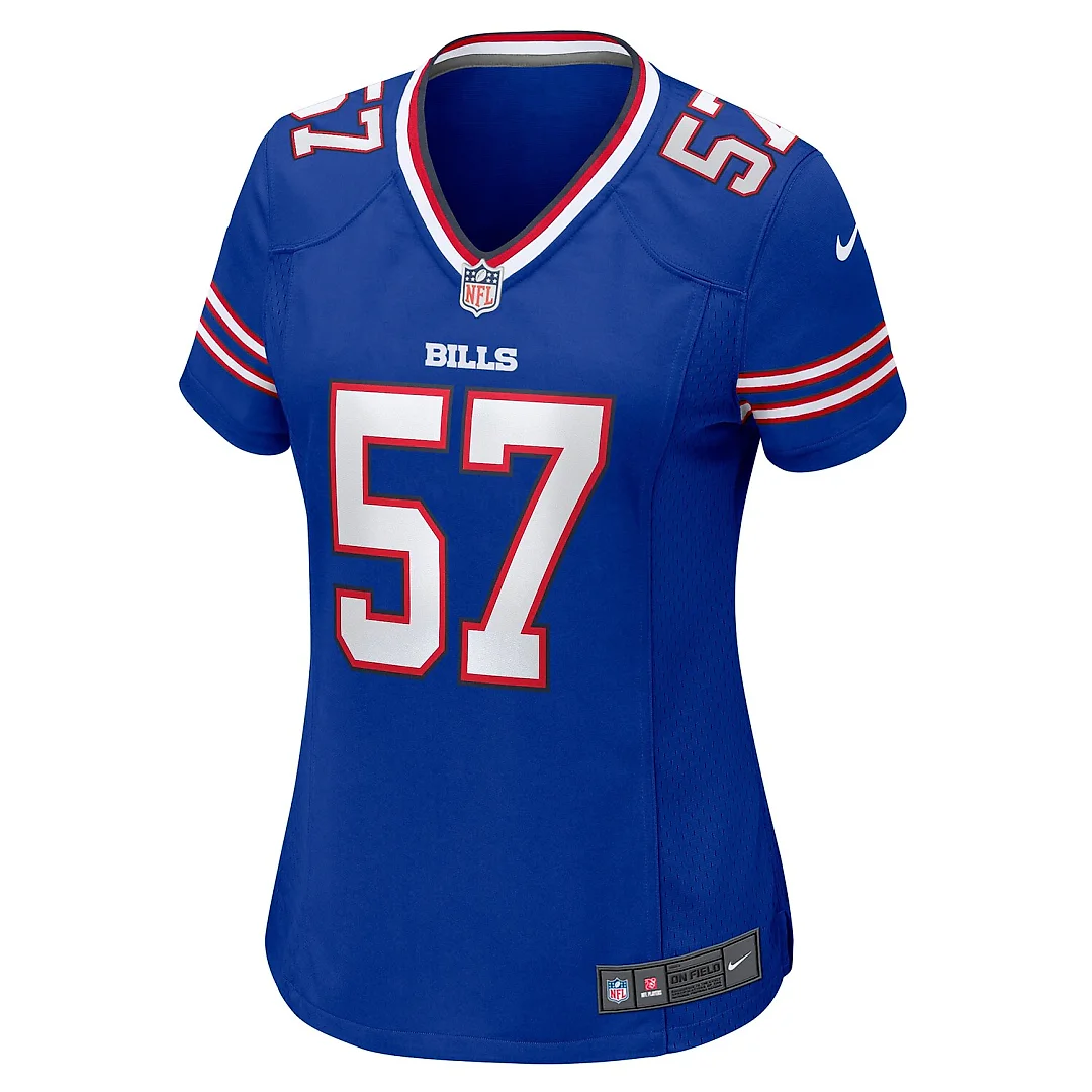 Zennovawear A.J. Epenesa Buffalo Bills Women's Game Jersey - Royal