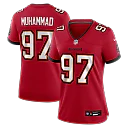 Zennovawear Al-Quadin Muhammad Tampa Bay Buccaneers Women's Team Game Jersey - Red