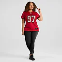 Zennovawear Al-Quadin Muhammad Tampa Bay Buccaneers Women's Team Game Jersey - Red