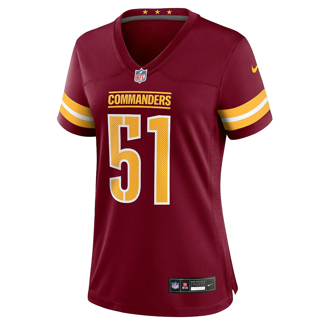 Zennovawear Ale Kaho Washington Commanders Women's Team Game Jersey - Burgundy