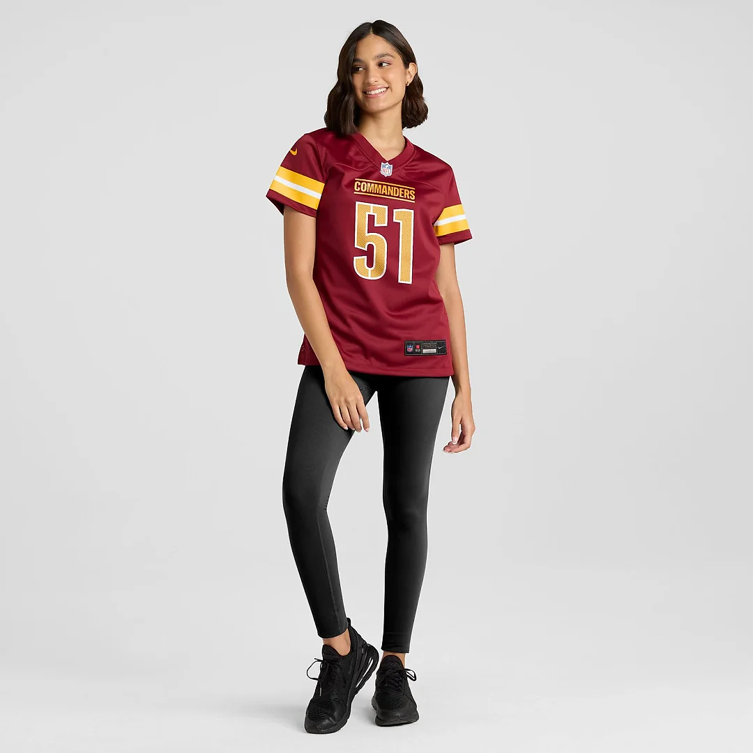 Zennovawear Ale Kaho Washington Commanders Women's Team Game Jersey - Burgundy