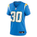 Zennovawear Alec Ingold Los Angeles Chargers Women's Team Game Jersey - Powder Blue