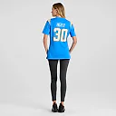 Zennovawear Alec Ingold Los Angeles Chargers Women's Team Game Jersey - Powder Blue