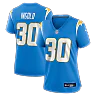 Zennovawear Alec Ingold Los Angeles Chargers Women's Team Game Jersey - Powder Blue