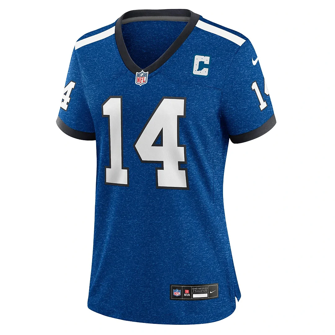 Zennovawear Alec Pierce Indianapolis Colts Women's Indiana Nights Alternate Game Jersey - Royal