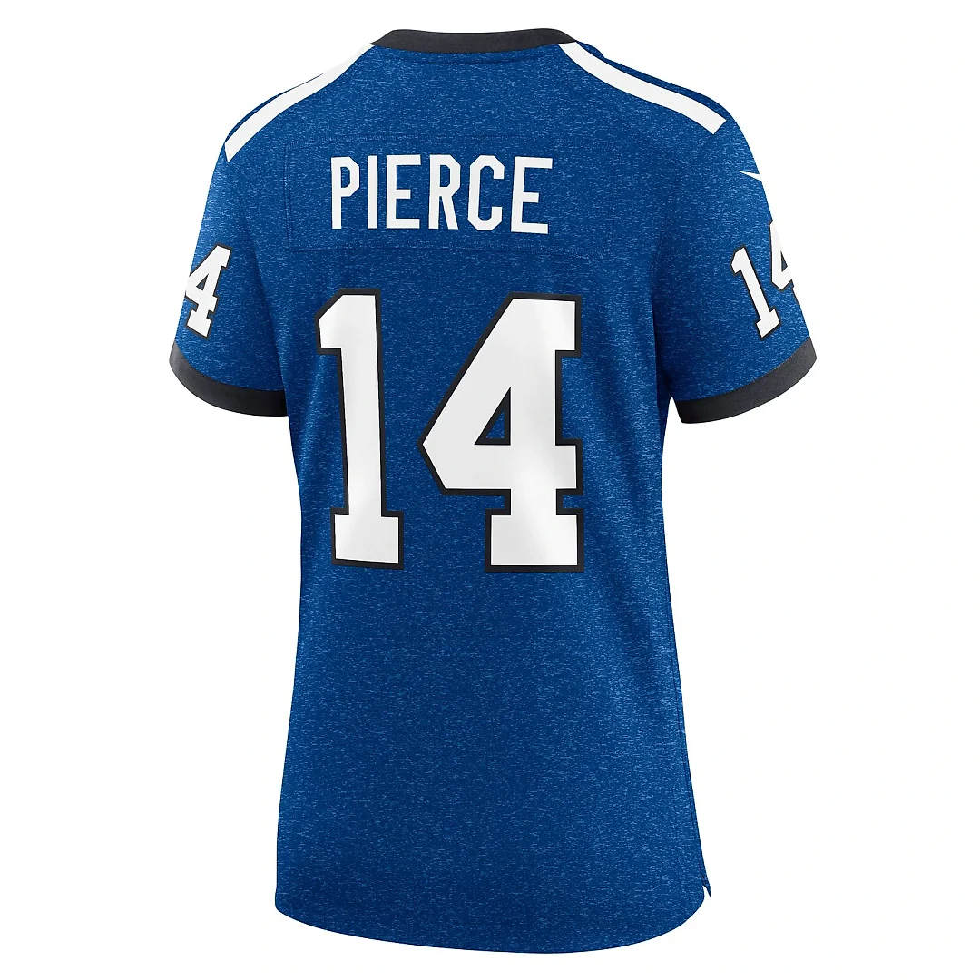 Zennovawear Alec Pierce Indianapolis Colts Women's Indiana Nights Alternate Game Jersey - Royal