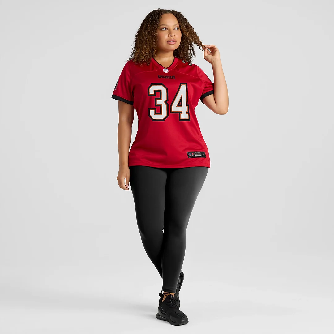 Zennovawear Alex Anzalone Tampa Bay Buccaneers Women's Team Game Jersey - Red