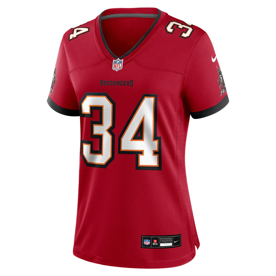 Zennovawear Alex Anzalone Tampa Bay Buccaneers Women's Team Game Jersey - Red