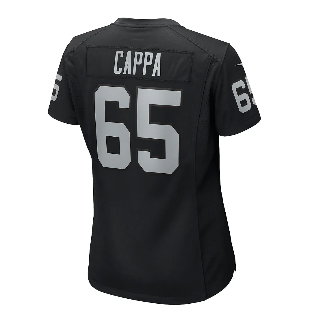 Zennovawear Alex Cappa Las Vegas Raiders Women's Team Game Jersey - Black