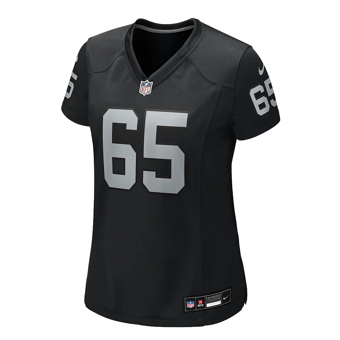 Zennovawear Alex Cappa Las Vegas Raiders Women's Team Game Jersey - Black