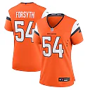 Zennovawear Alex Forsyth Denver Broncos Women's Team Game Jersey - Orange