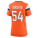 Zennovawear Alex Forsyth Denver Broncos Women's Team Game Jersey - Orange