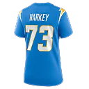 Zennovawear Alex Harkey Los Angeles Chargers Women's Team Game Jersey - Powder Blue