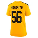 Zennovawear Alex Highsmith Pittsburgh Steelers Women's Alternate Game Jersey - Gold