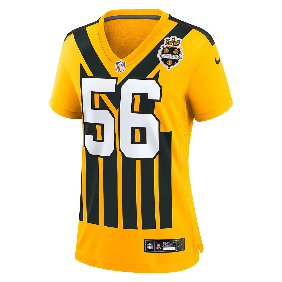 Zennovawear Alex Highsmith Pittsburgh Steelers Women's Alternate Game Jersey - Gold