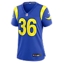 Zennovawear Alex Johnson Los Angeles Rams Women's Team Game Jersey - Royal