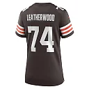Zennovawear Alex Leatherwood Cleveland Browns Women's Team Game Jersey - Brown