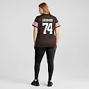 Zennovawear Alex Leatherwood Cleveland Browns Women's Team Game Jersey - Brown