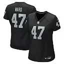Zennovawear Alex Ward Las Vegas Raiders Women's Team Game Jersey - Black
