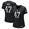 Zennovawear Alex Ward Las Vegas Raiders Women's Team Game Jersey - Black