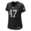 Zennovawear Alex Ward Las Vegas Raiders Women's Team Game Jersey - Black