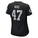 Zennovawear Alex Ward Las Vegas Raiders Women's Team Game Jersey - Black