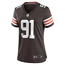 Zennovawear Alex Wright Cleveland Browns Women's Team Game Jersey - Brown