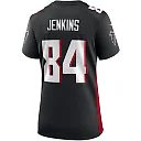 Zennovawear Alfred Jenkins Atlanta Falcons Women's Game Retired Player Jersey - Black