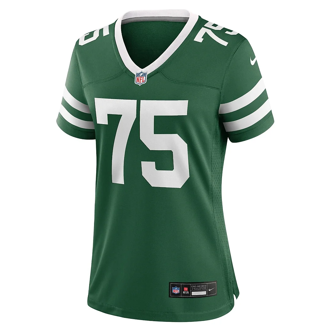 Zennovawear Alijah Vera-Tucker New York Jets Women's Game Jersey - Legacy Green
