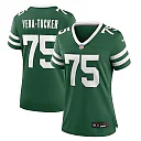 Zennovawear Alijah Vera-Tucker New York Jets Women's Game Jersey - Legacy Green