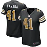 Zennovawear Alvin Kamara New Orleans Saints Women's Player Jersey - Black