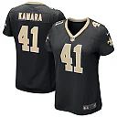 Zennovawear Alvin Kamara New Orleans Saints Women's Game Jersey - Black