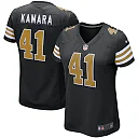 Zennovawear Alvin Kamara New Orleans Saints Women's Player Jersey - Black