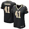 Zennovawear Alvin Kamara New Orleans Saints Women's Game Jersey - Black