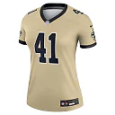 Zennovawear Alvin Kamara New Orleans Saints Women's Gameday Golds Alternate Legend Player Performance Top - Gold
