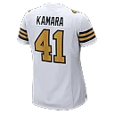 Zennovawear Alvin Kamara New Orleans Saints Women's Alternate Game Player Jersey - White