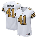 Zennovawear Alvin Kamara New Orleans Saints Women's Alternate Game Player Jersey - White