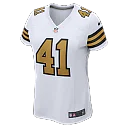 Zennovawear Alvin Kamara New Orleans Saints Women's Alternate Game Player Jersey - White