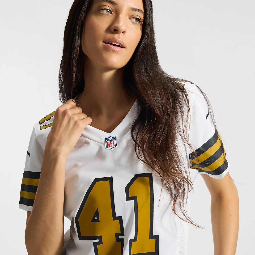 Zennovawear Alvin Kamara New Orleans Saints Women's Alternate Game Player Jersey - White