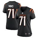 Zennovawear Amarius Mims Cincinnati Bengals Women's Game Jersey - Black