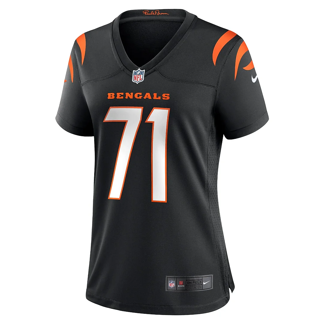 Zennovawear Amarius Mims Cincinnati Bengals Women's Game Jersey - Black
