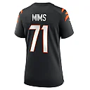 Zennovawear Amarius Mims Cincinnati Bengals Women's Game Jersey - Black