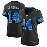 Zennovawear Amon-Ra St. Brown Detroit Lions Women's 2nd Alternate Game Jersey - Black
